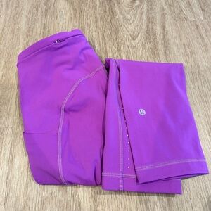 Lululemon Swift Speed HR Crop 21" Women's Size 6 LW6CBKS